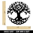 thumbnail image 2 of Tree of Life Self-Inking Rubber Stamp Ink Stamper - Green Ink - Medium 1 Inch, 2 of 7