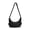 Black, variant on Duryarhall Women Crescent Shaped Single Shoulder Crossbody Bag Waterproof Design Casual Hobo Bag