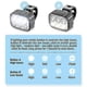 thumbnail image 4 of Bike Light Set Super Bright,bike Usb Rechargeable Led Light,bike Light For Night Riding,bike Front And Tail Light - RIpj, 4 of 5