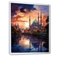thumbnail image 2 of Designart "Islam Art Mosque form I" Religion & Spirituality Floater Framed Canvas Print, 2 of 7
