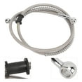 thumbnail image 3 of Motorcycle Brake Hose Sensitive Braking  Heat Insulation Knitted Steel Brake Coupling General Motorcycle, 3 of 7