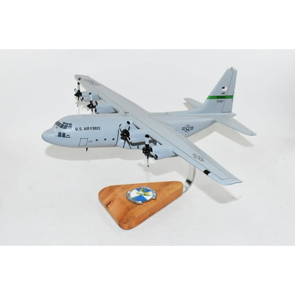 Lockheed Martin® C-130H, 61st Airlift Squadron, Mahogany 1/74 (21") Scale Model