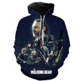 thumbnail image 1 of Sudadera con capucha con estampado 3D de The Walking Dead para hombre y mujer, Jersey informal de Drama de TV de terror, ropa de calle para Halloween, 1 of 4
