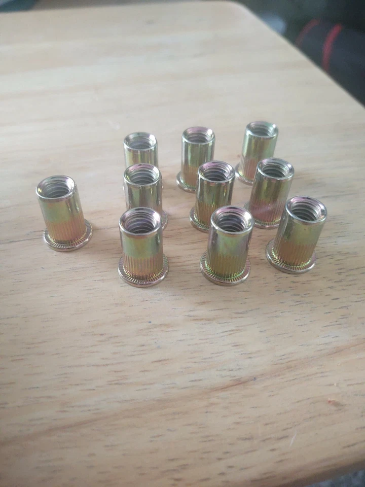 CIRCLE- 3/8-16 Steel Rivet Nut 10 Pack Astro Pneumatic Tool Company