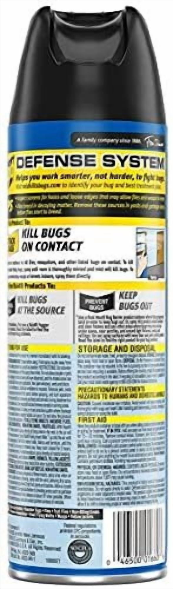 Raid Flying Insect Killer, Aerosol Insecticide Spray for Flying Insects, 15 Ounce Pack of 6 — Residential Use, Standard Application
