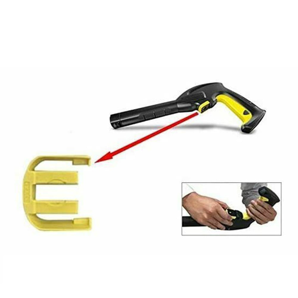 Yellow & Grey Karcher K2 Pressure Washer Trigger Gun & Hose Replacement C Clips 