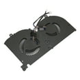 thumbnail image 2 of Reemplazo de ventilador CPU GPU para MSI GS75 P75 MS 17G1 MS 17G2 BS5005HS U3I BS5005HS U3J DC 5V 0.5A 4 Pin ventilador de refrigeración para portátil GPU, 2 of 8
