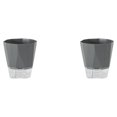 thumbnail image 1 of Injueey Flor de riego automático, maceta perezosa automática, maceta doble para jardín, herramienta de jardinería estable transpirable, gris oscuro/L 2piezas, 1 of 6