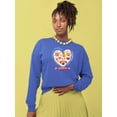 thumbnail image 2 of Valentine's Day Pets Love Sweatshirt Women -Image by Shutterstock, Female XX-Large, 2 of 4