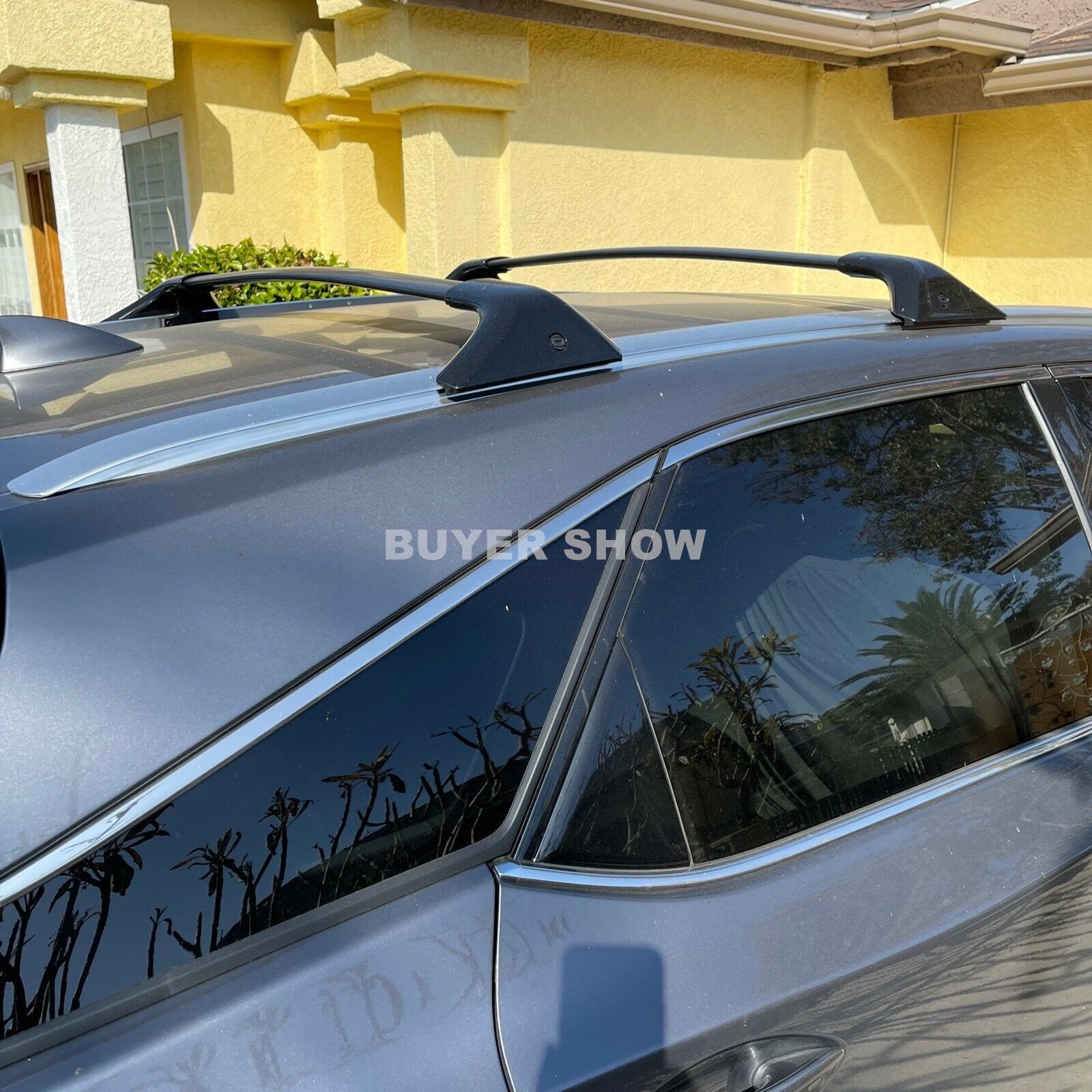 Kojem Top Roof Rack Bars Crossbars Set for Lexus 2016-2021 RX350 RX450H 2018-2021 RX350L RX450HL Models w/o Panoramic Sunroof Replaces PT278-48162