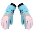 thumbnail image 2 of Winter Snow Ski Mitten Gloves Waterproof with Long Cuff for Kids Toddlers Boy Girl, 2 of 8