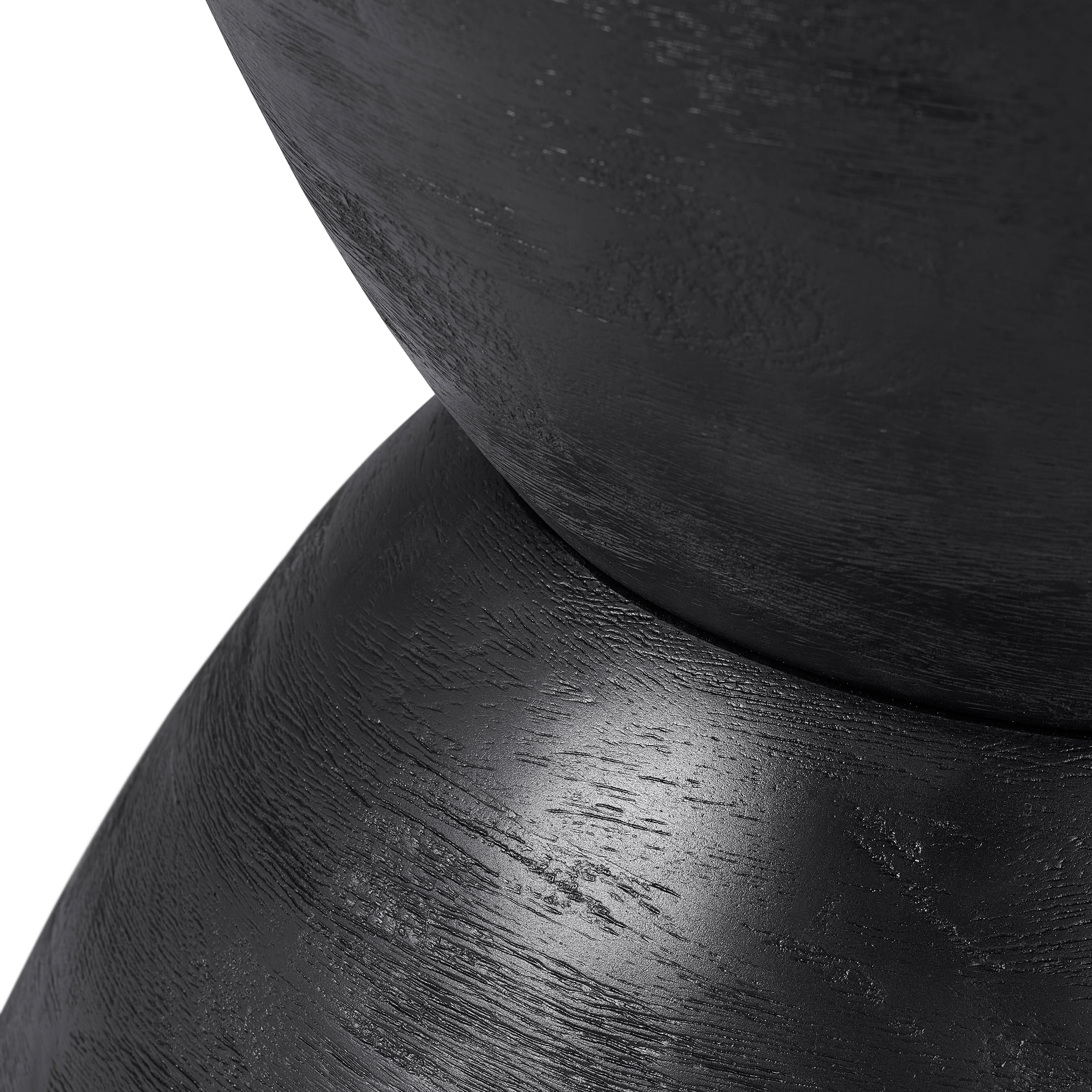 Better Homes & Gardens James Wood End Table, Rich Black Finish