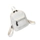 thumbnail image 5 of Mochila de felpa, ligera, suave, tipo bandolera, compacta y moderna. Blanco, 5 of 9