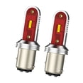 thumbnail image 2 of Riwesomey 2 uds 30W LED 1156/1157 bombillas LED luces de señal de coche 12/24V 1200Lm lámpara de freno 1860 Chip 6500K T20/T25 accesorio de iluminación Bombillas para automóviles luz roja Tipo 2 Riwesomey VI000921-06, 2 of 6