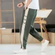 thumbnail image 4 of Pantalones vintage para hombre, pantalones casuales de lino para hombre, ropa barata Y2k, venta, estilo coreano, elegante, holgado, estético, clásico, 4 of 4