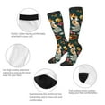 thumbnail image 3 of Rateoe Vintage Casino Chips Pattern Women’s Knee High Crew Socks,Trouser Socks Comfortable, Breathable, Moisture-Wicking and Soft, 3 of 6