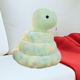 thumbnail image 1 of Figura de serpiente de peluche para decoración del hogar, recuerdo de fiesta en casa, regalo de cumpleaños Verde, 1 of 8