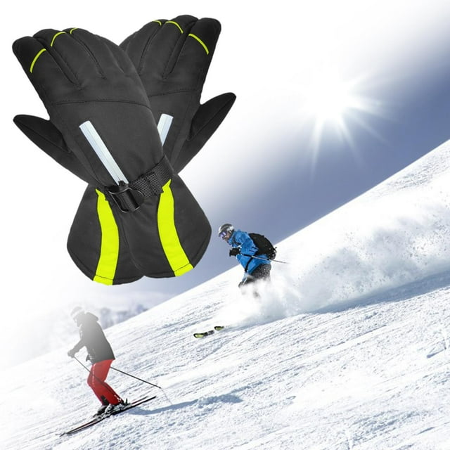 cálidas para pantalla , guantes de invierno s, guantes térmicos de esquí para esquiar Amarillo M shamjiam Guantes de invierno