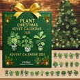 thumbnail image 6 of Virelaxpo 2025 Plant Themed Christmas Advent Calendar with 24 Daily Surprise Compartments Eco Friendly Holiday Countdown Decor for Home Gift and Festive Decoration, 6 of 9