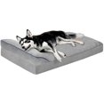 thumbnail image 1 of 100 * 60cm Cama para Perros Grande,Cama Ortopédica para Perros con Espuma Viscoelástica de Recuperación Lenta,Cama para Perros XL 39in Extraíble y Lavable con Base Antideslizante, 1 of 8