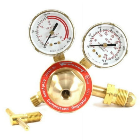 Forney Regulator, 250 Series Acetylene , 2 Inch Side Mount