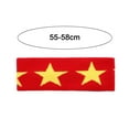 thumbnail image 6 of Harmtty Yoga Headband Wear Resistant Non-Slip Super Soft Five-Pointed Star Pattern Unisex Head Wrap Hair Accessories, 6 of 8