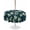 Blue, variant on Outdoor Tablecloth with Umbrella Hole for Patio/Picnic/Party/Camping, Black Summer Botanical Waterproof Table Cloth Round Cover Washable, Green Spring Floral Birds Farmhouse (Dia 60")
