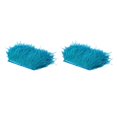 thumbnail image 4 of Kearding 1 yarda de plumas de avestruz teñidas con flecos, adorno de cinta, azul pavo real 2piezas Azul eléctrico, 4 of 6