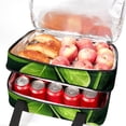 thumbnail image 5 of Saint Patrick's Day Double Layered Insulated Lunch Bag with Two Compartments, Large Capacity, and Hand Carry - 7.1x11.4x16.1 inches - Ideal for Work or School Lunch Bags, 5 of 6