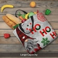 thumbnail image 6 of Xecao Cute Santa for Tote Bag: spacious with inner pockets, ideal for work, shopping, or travel., 6 of 9