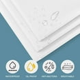thumbnail image 4 of Disposable Massage Table Sheets Massage Bed Cover - Non-Woven Fabric Oil-Waterproof,Comfortable, Thick and Durable, Soft, Latex-free, Disposable Waterproof Sheets 31" x 71"(White), 4 of 8