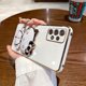 thumbnail image 1 of Funda magnética A53 para Samsung Galaxy A12, A13, A22, A32, A52, A50, A72, A23, A33, A53, A73, A51, A71, M31, M51, M33, soporte de espejo de dibujos animados Fivean unisex, 1 of 2