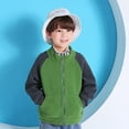 thumbnail image 6 of KYAIGUO Little Boys Fleece Jacket for Kids Full-Zip Color Blocking Winter Warm Shaker Jacket & Outerwear, 6 of 8