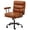 Camel, variant on SOBREMESA Adjustable Rolling Swivel Computer Chair, Home Office Chair with Double Layer Cushion and Removable Armrests, Comfy Desk Chair with Smooth Wheels for Study Bedroom, Camel
