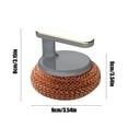 thumbnail image 3 of IPEWLEX Multi-Functional Household Pot Brush with Replaceable Scrub Brush Handle for Kitchen and Restaurant Use, 3 of 6