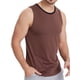 thumbnail image 4 of Txlixc - Chaleco de seda helada para hombre, sin mangas, ajustado, para deportes, fitness, tops de fondo Txlixc  Moda, 4 of 8