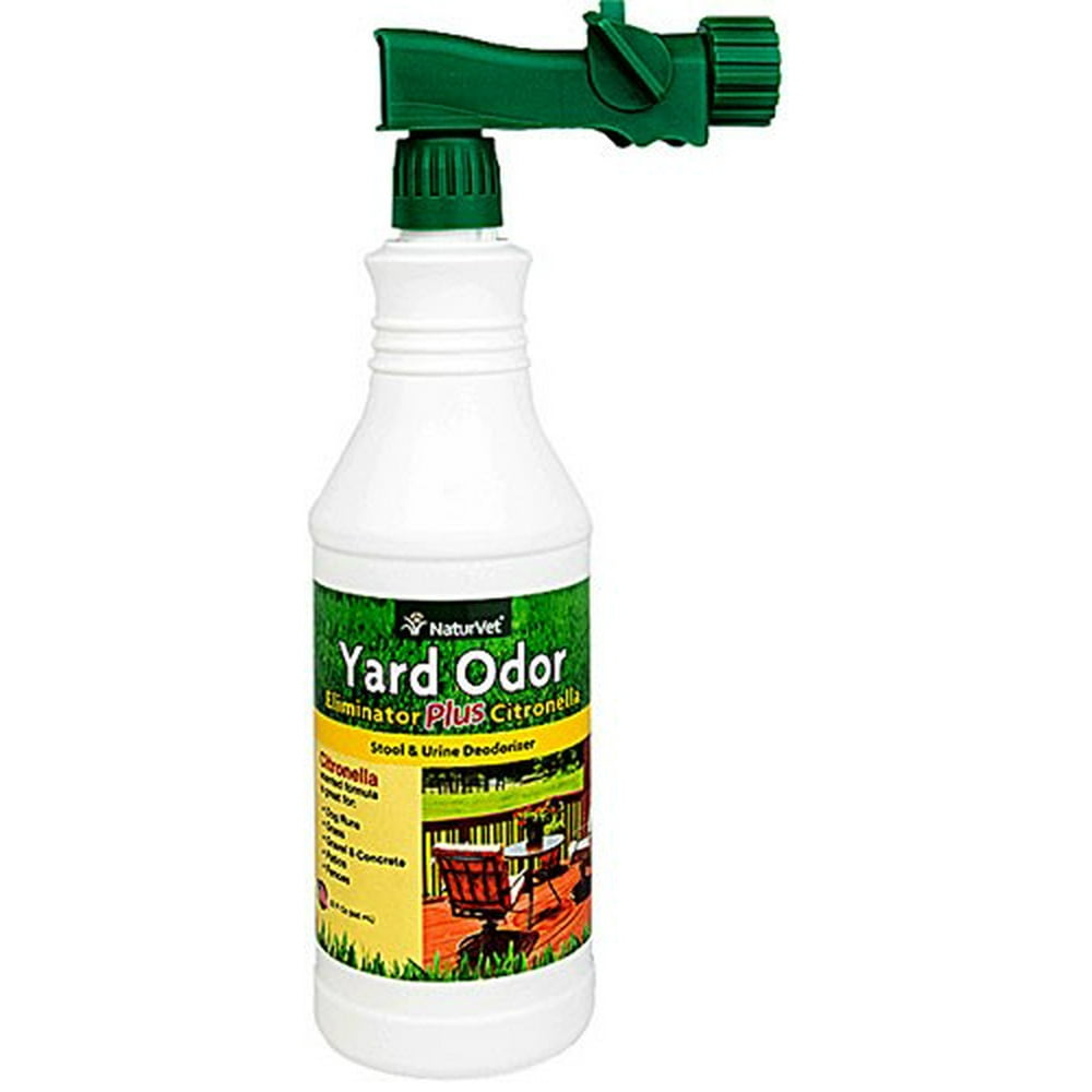 NaturVet Yard Odor Eliminator Plus Citronella Eliminate Stool and