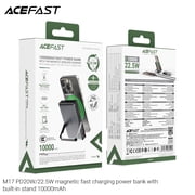 ACEFAST Power Bank M17 10000mAh PD22.5W Magnetic with Built-in Stand