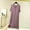 Purple, variant on Fazvaoo Women's Nightgowns Fashion Casual Plain Bow Sleepwear(Green,Size L-XXL)