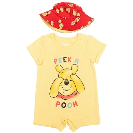 

Disney Lion King Pumbaa Simba Timon Newborn Baby Boys Romper and Sunhat Beige 6-9 Months