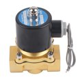 thumbnail image 2 of Válvula solenoide eléctrica de Latón DC24V 3/4' DN20 ANGGREK normalmente cerrada para agua gasóleo, 2 of 8