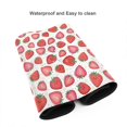 thumbnail image 5 of Kdxio Hand Drawn Strawberry Print Large Gaming Mouse Pad,Non-Slip Base,Water Resist Keyboard Pad for Gamer,Office & Home,29.5 x 15.8 in, 5 of 9