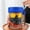 Blue BU, variant on Iumwxz Coffee Cups Coffee Mugs Overnight Oats Container with Lid and Spoon-Overnight Oats Jars-Portable Jars with Lid for Cereal Container Capacity 350ml Glass Cups Gray Plastic Clearance Sales