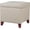 Beige, variant on 18" Square Storage Ottoman with Hinged Lid, Tufted Fabric Foot Rest Stool, Heavy Duty Cube Seat, Dark Gray – Versatile Entryway/Living Room Furniture