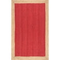 thumbnail image 4 of nuLOOM Eleonora Casual Jute Area Rug, 4' x 6', Eleonora Red, 4 of 6