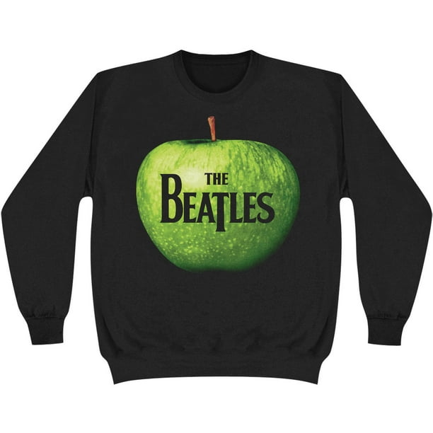 Beatles Men's Apple Logo Sweatshirt Black - Walmart.com