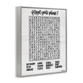 thumbnail image 2 of Stupell Industries Rustic Lodge Forgot Phone Bathroom Wordsearch Gray Framed Giclee Art, 24 x 30, by Imperfect Dust, 2 of 8