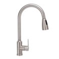 thumbnail image 2 of Pull Out Kitchen Faucet G1/2 Thread Kitchen Stainless Steel Faucet Antirust Pull Down Kitchen Faucet for Kitchen Black, 2 of 8