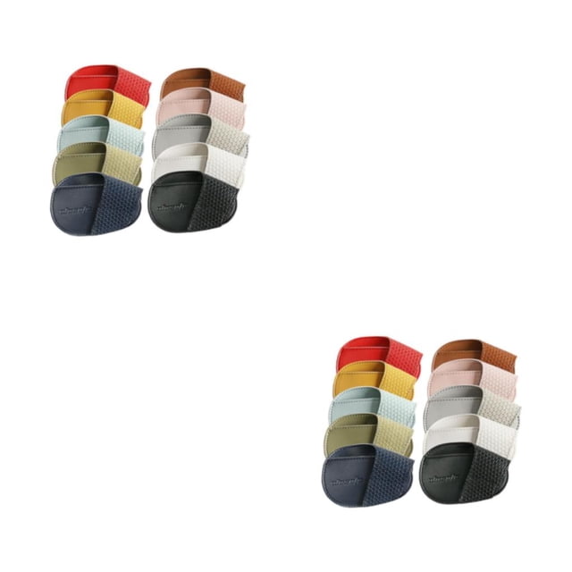 Thinsony Golf Head Covers PU Portable Protector Travel Athlete Golf for Training Multi Color Small 10 Pcs 2Set