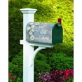 thumbnail image 2 of Daisy Flowers Mailbox Cover Magnetic Mailbox Wraps,Spring Floral Blue Wood Grain Mailbox Covers Standard Size 18x21 inch,Live Love Laugh Mail Wrap Post Letter Box Decoration for Outdoor Gardern Yard, 2 of 6